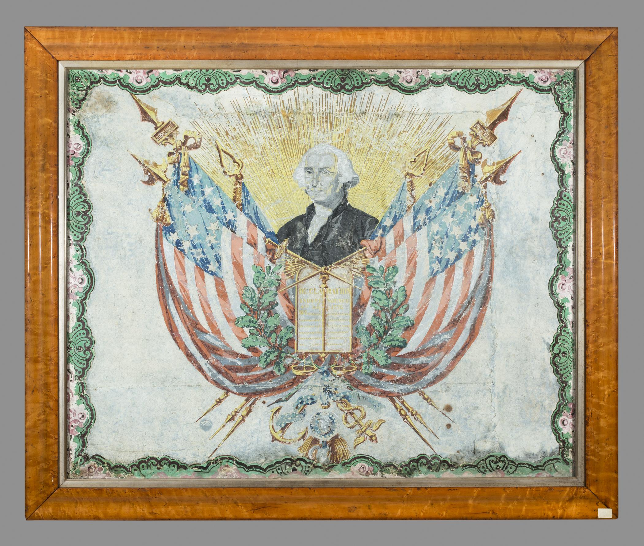 1969.0428.001 A Wall Covering, B Frame, view 1