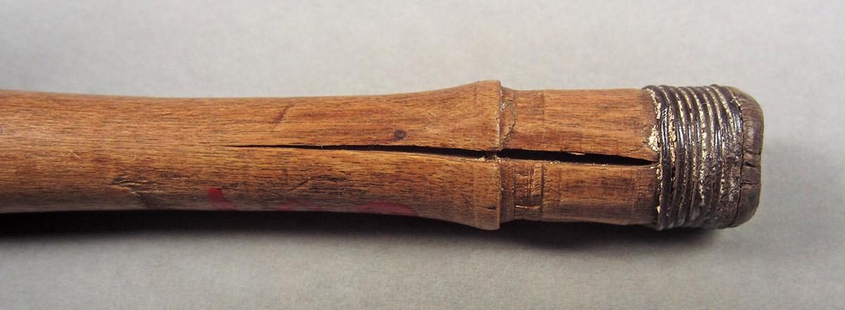 1957.0026.601, Joint file, handle detail