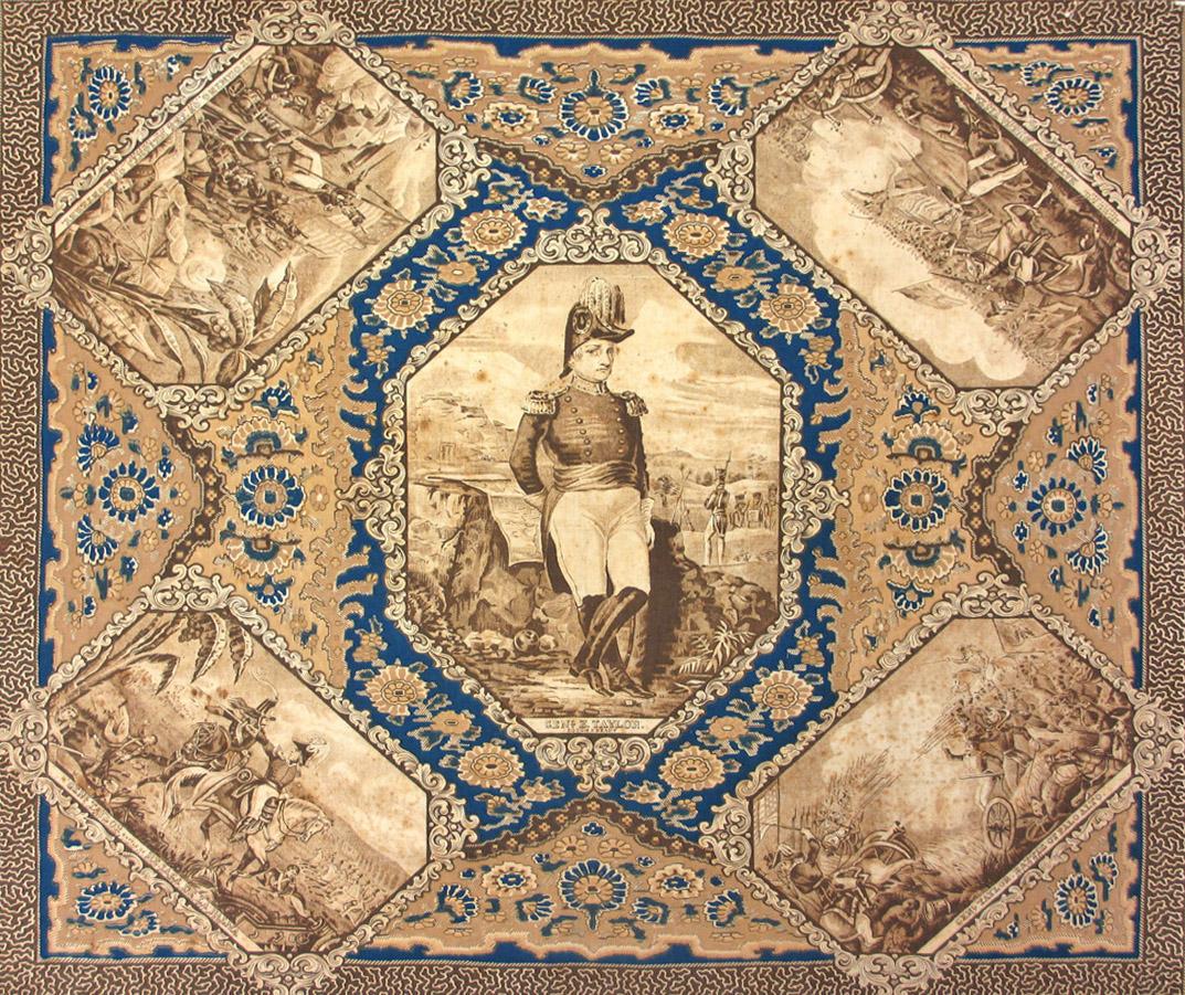 1969.0441 A textile, printed repeat