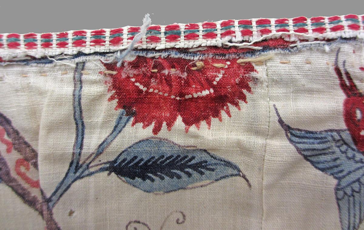 1969.0461.002 textile, printed detail 1