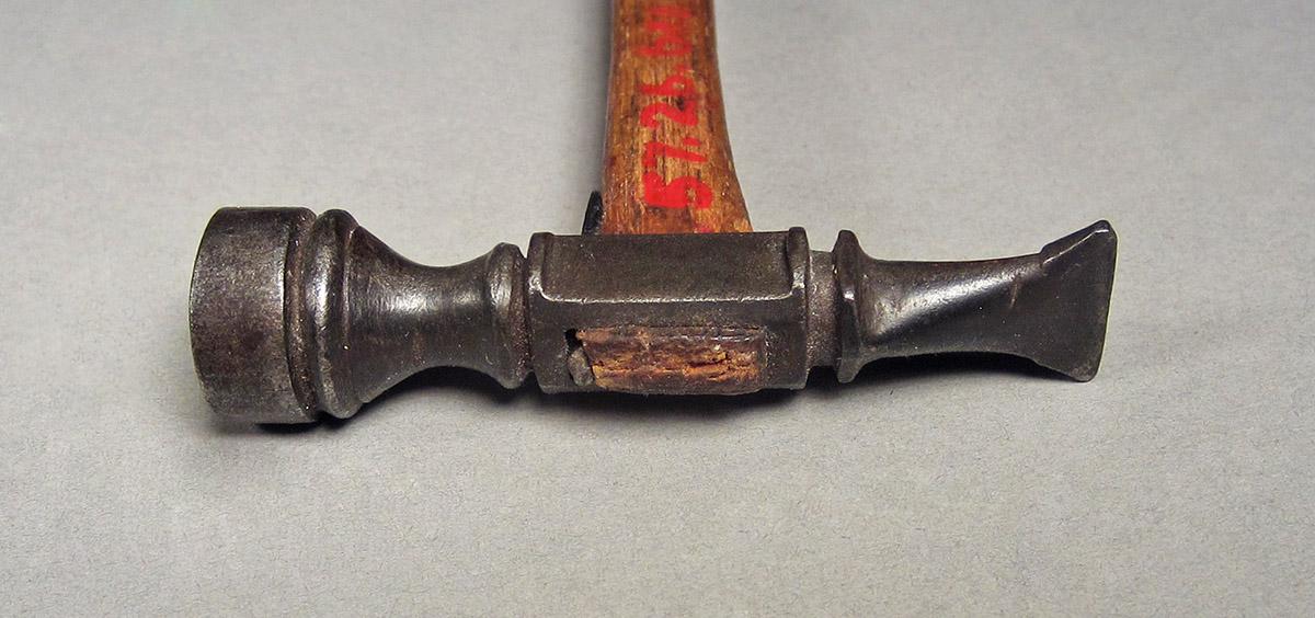 1957.0026.611, Hammer, head top