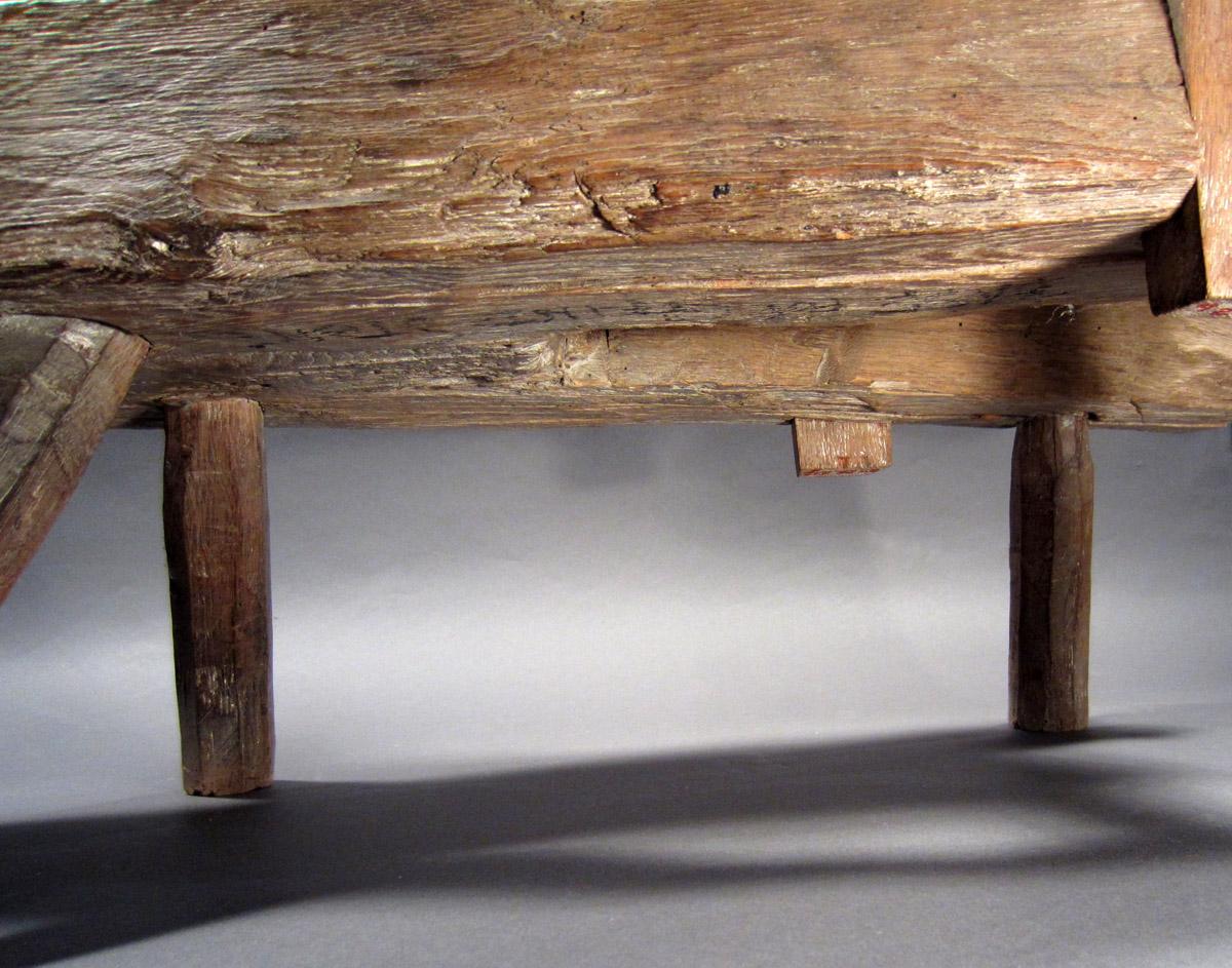 1957.0026.612 A-F Grindstone and frame, Underside