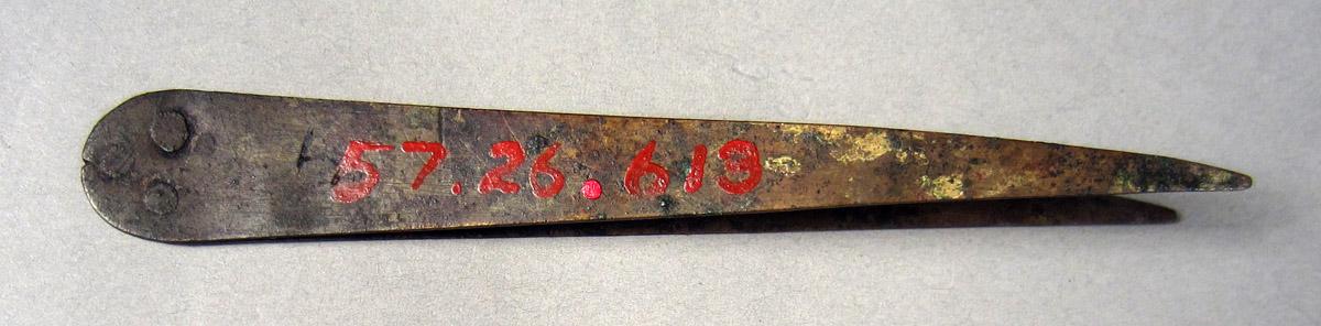 1957.0026.613 Tweezers, View 1