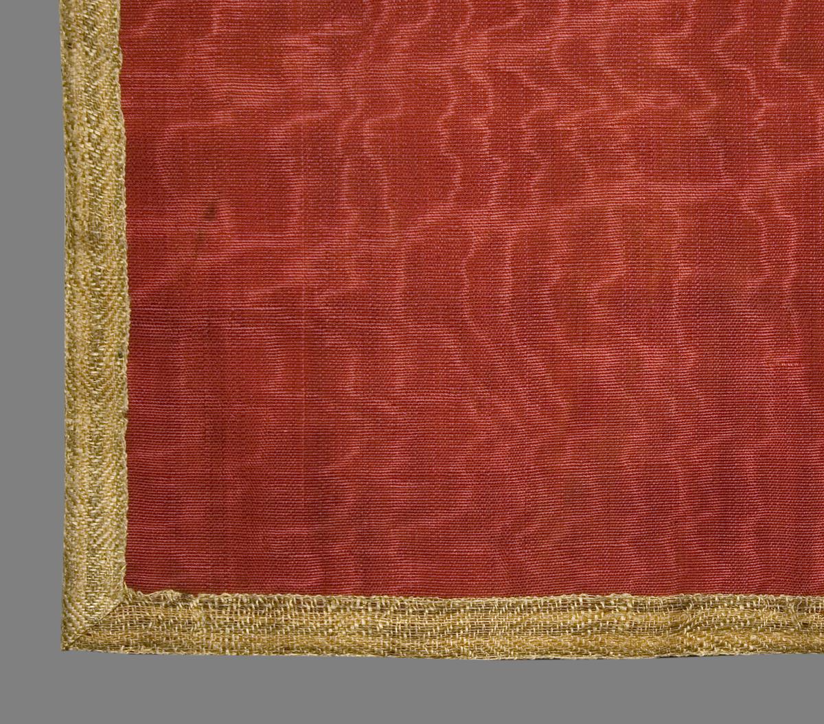 1969.0509 A Window Hanging, Side Curtain, Edge Detail