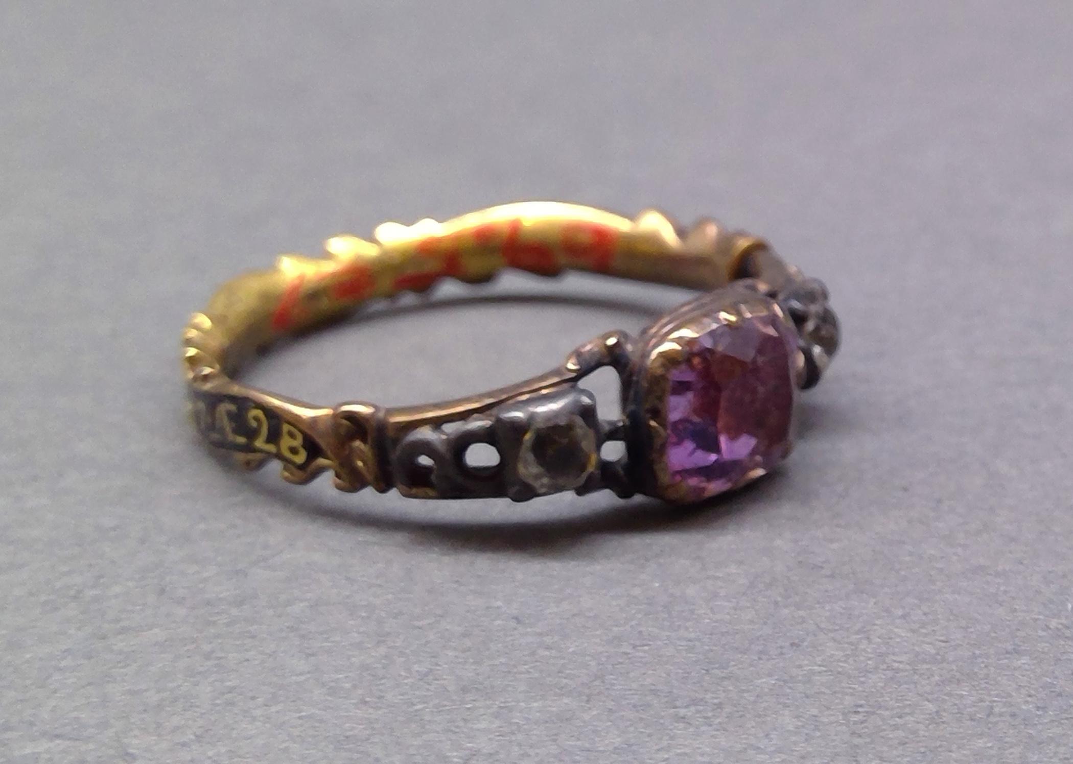 1969.0527 Ring (finger), Mourning ring, view7