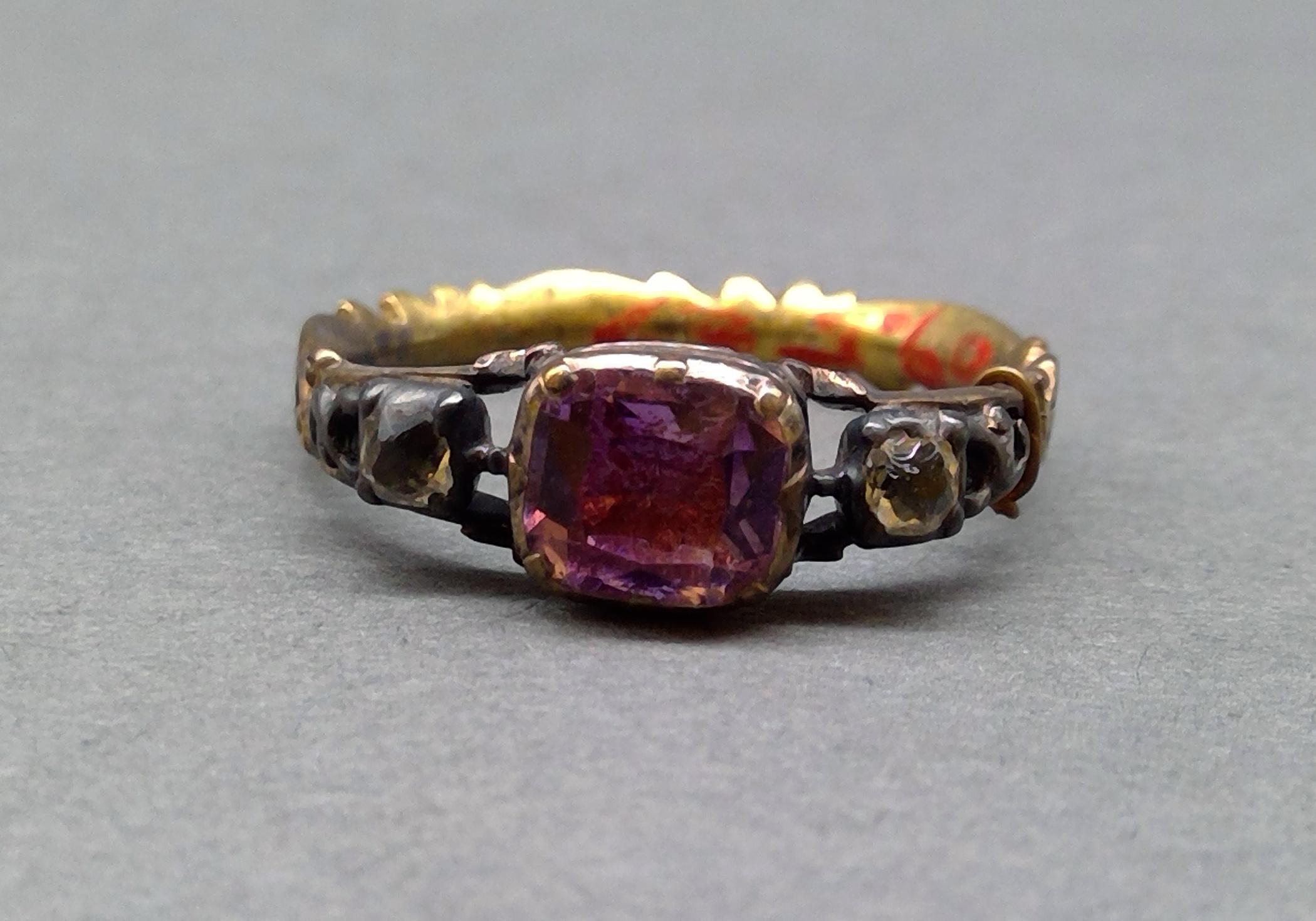 1969.0527 Ring (finger), Mourning ring, view8