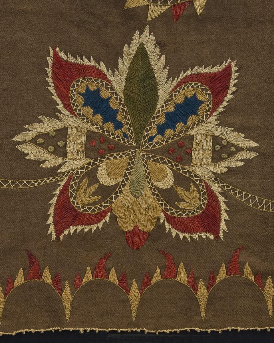 1969.0554 Bedcover, Bedspread (detail 2)