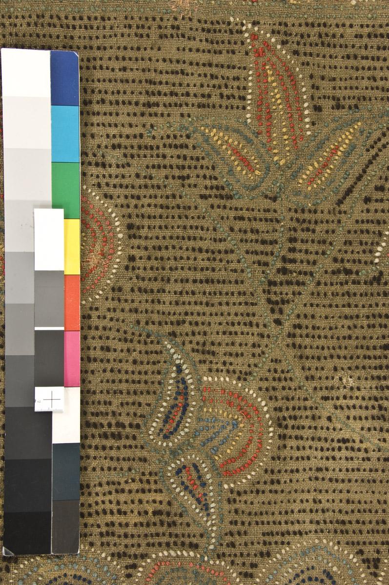 1969.0556 Bedcover, Bed rug (detail 3)