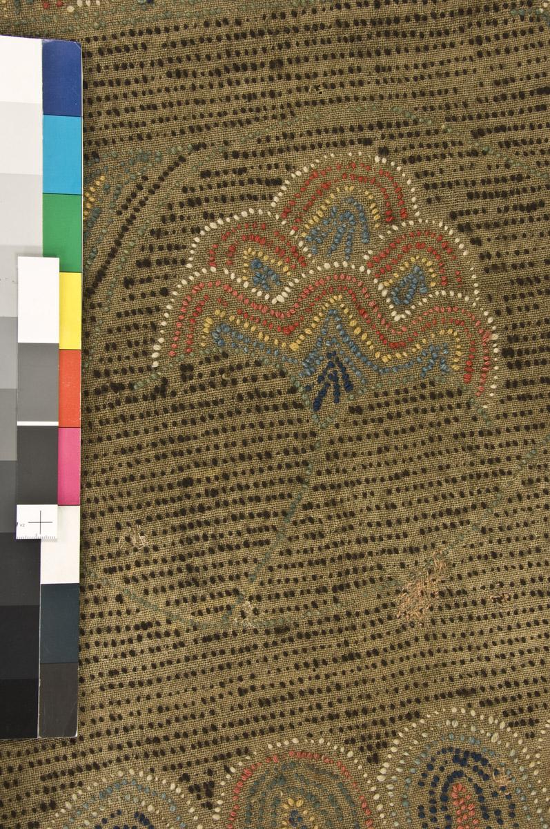 1969.0556 Bedcover, Bed rug (detail 4)
