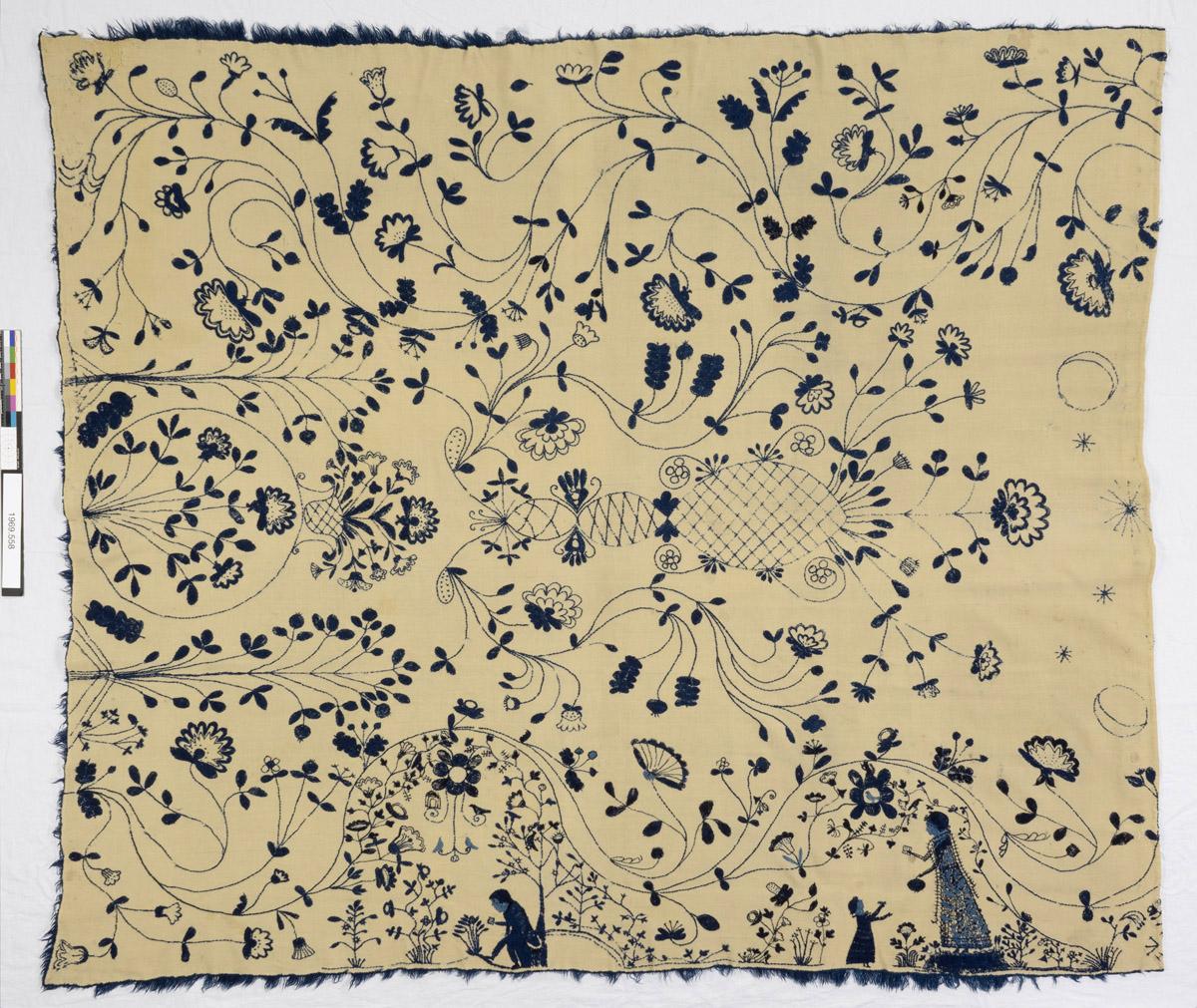 1969.0558 Bedcover, overall