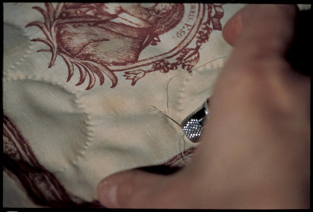 1969.0566 Quilt, detail 2