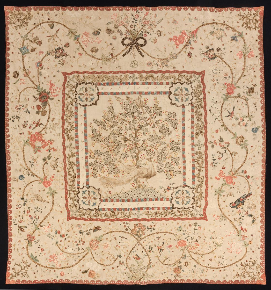 1969.0568 Bedcover, view 1