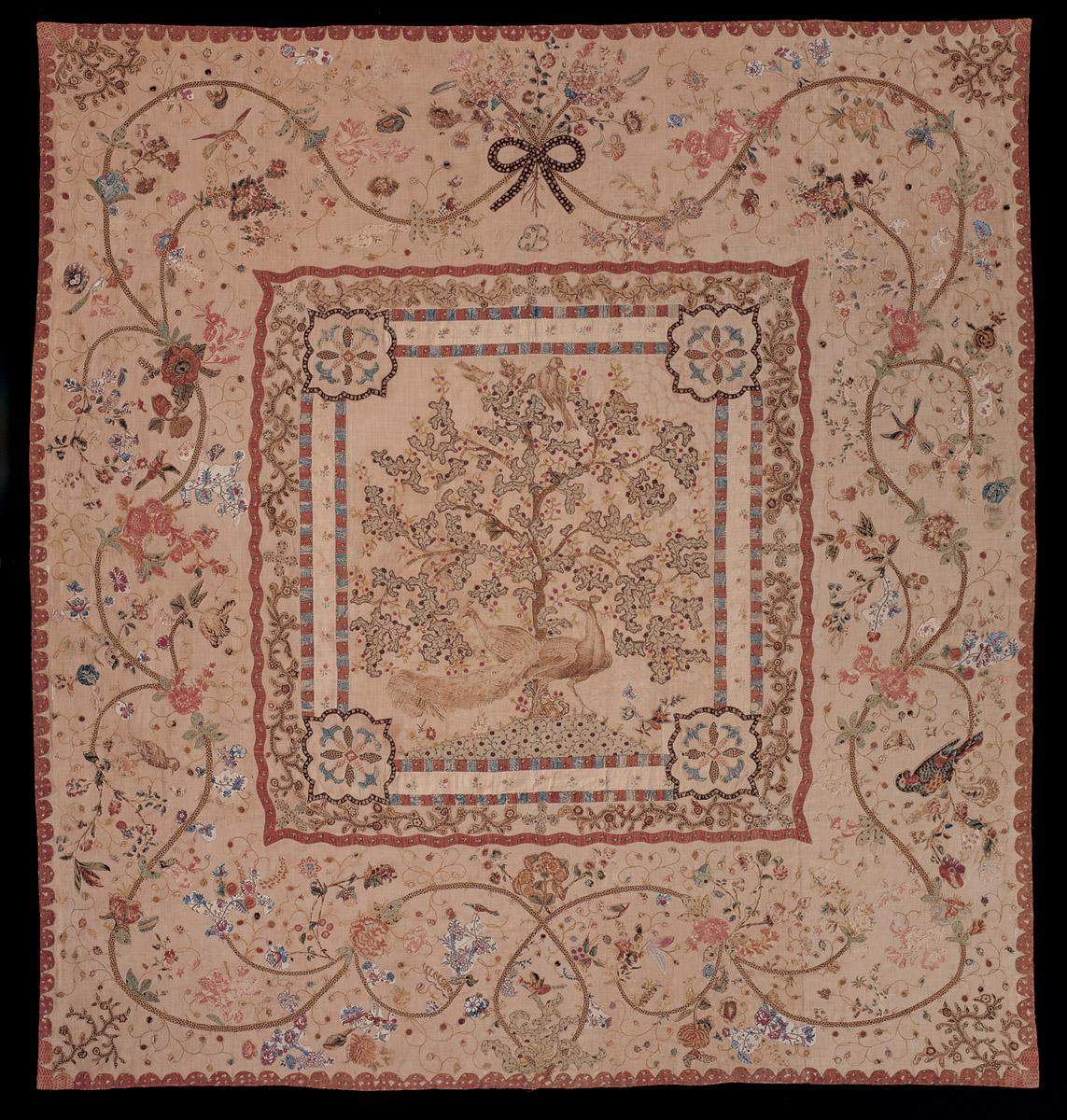 1969.0568 Bedcover, view 2