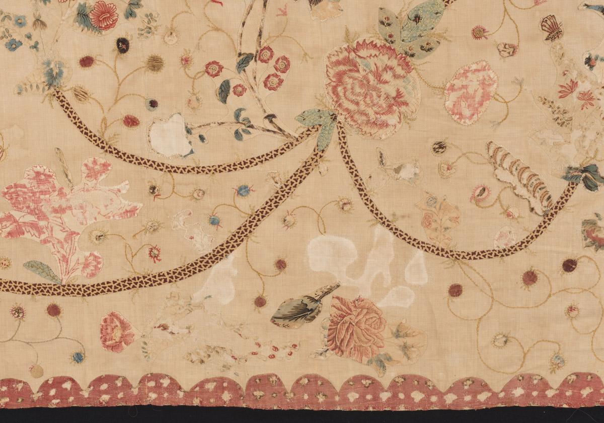 1969.0568 Bedcover, detail 2