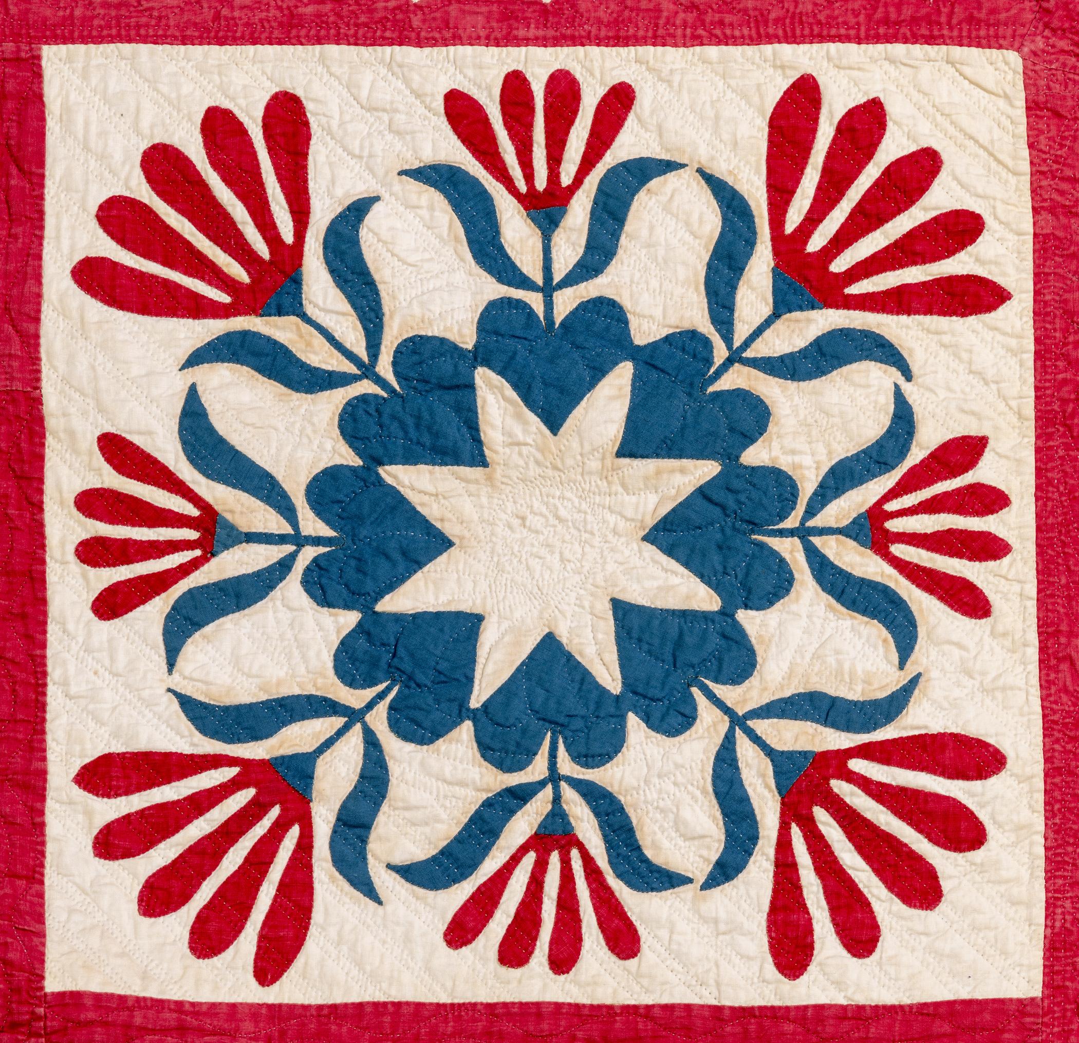 1969.0571 Quilt, detail 21