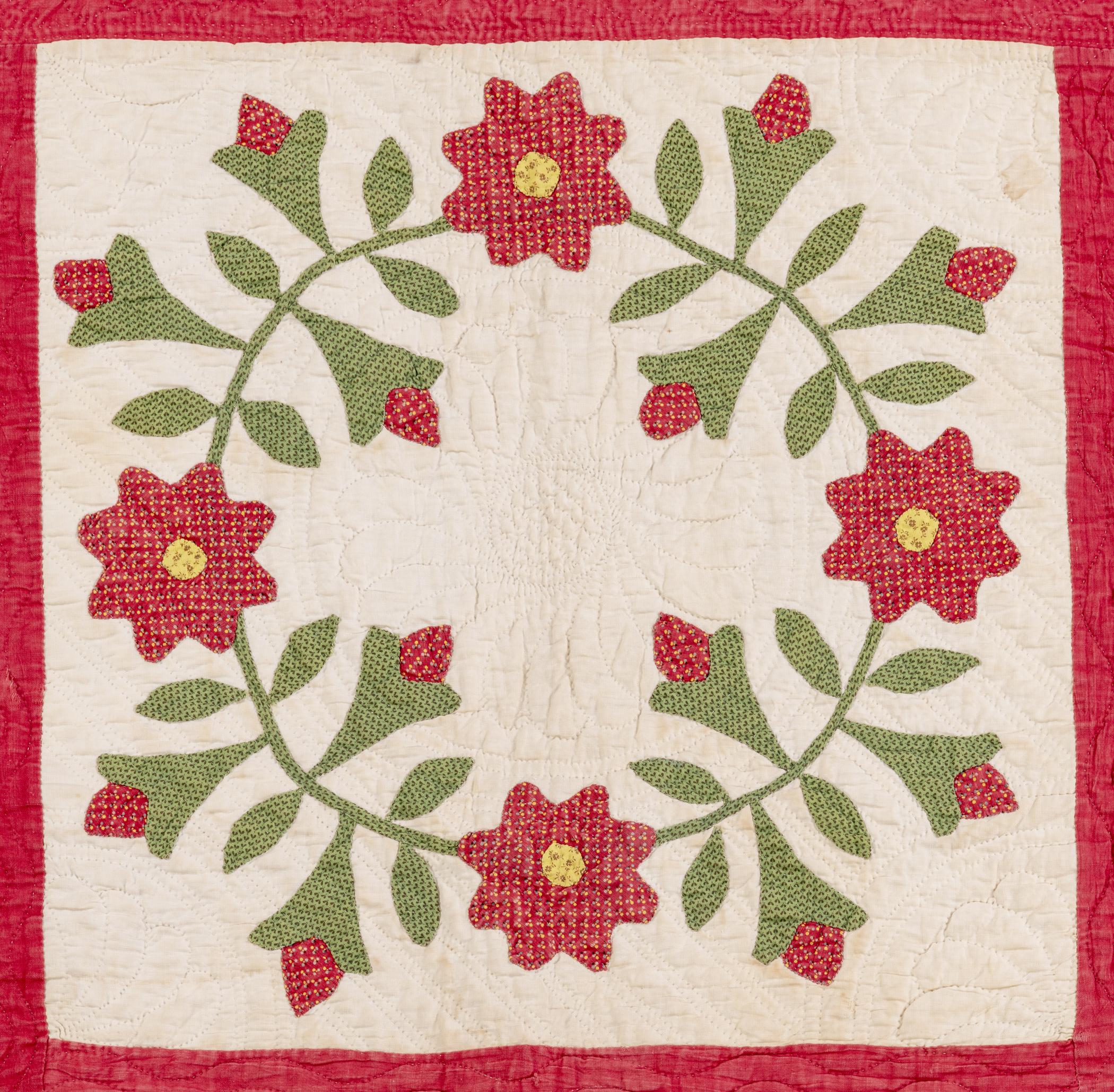 1969.0571 Quilt, detail 23