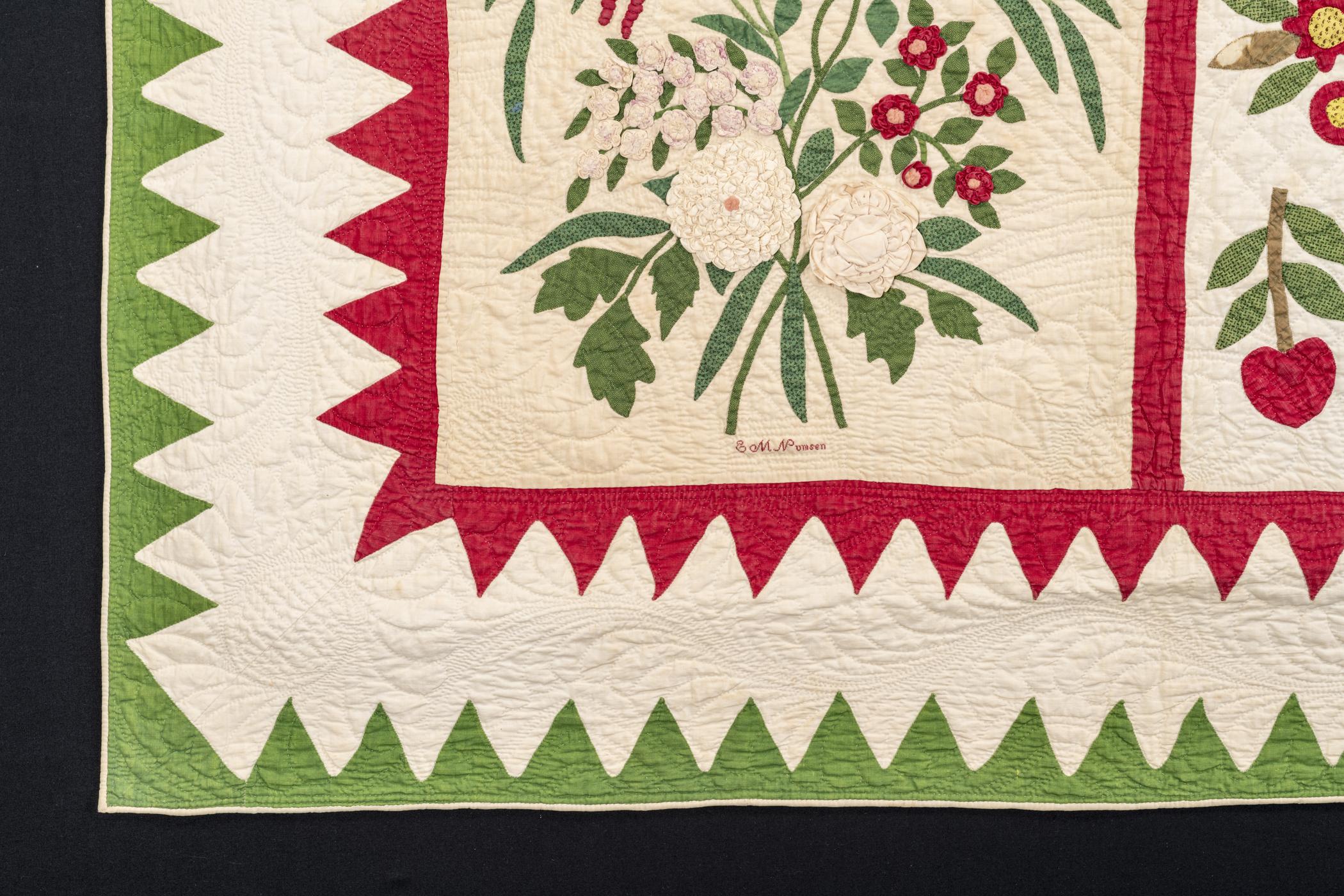 1969.0571 Quilt, detail 26