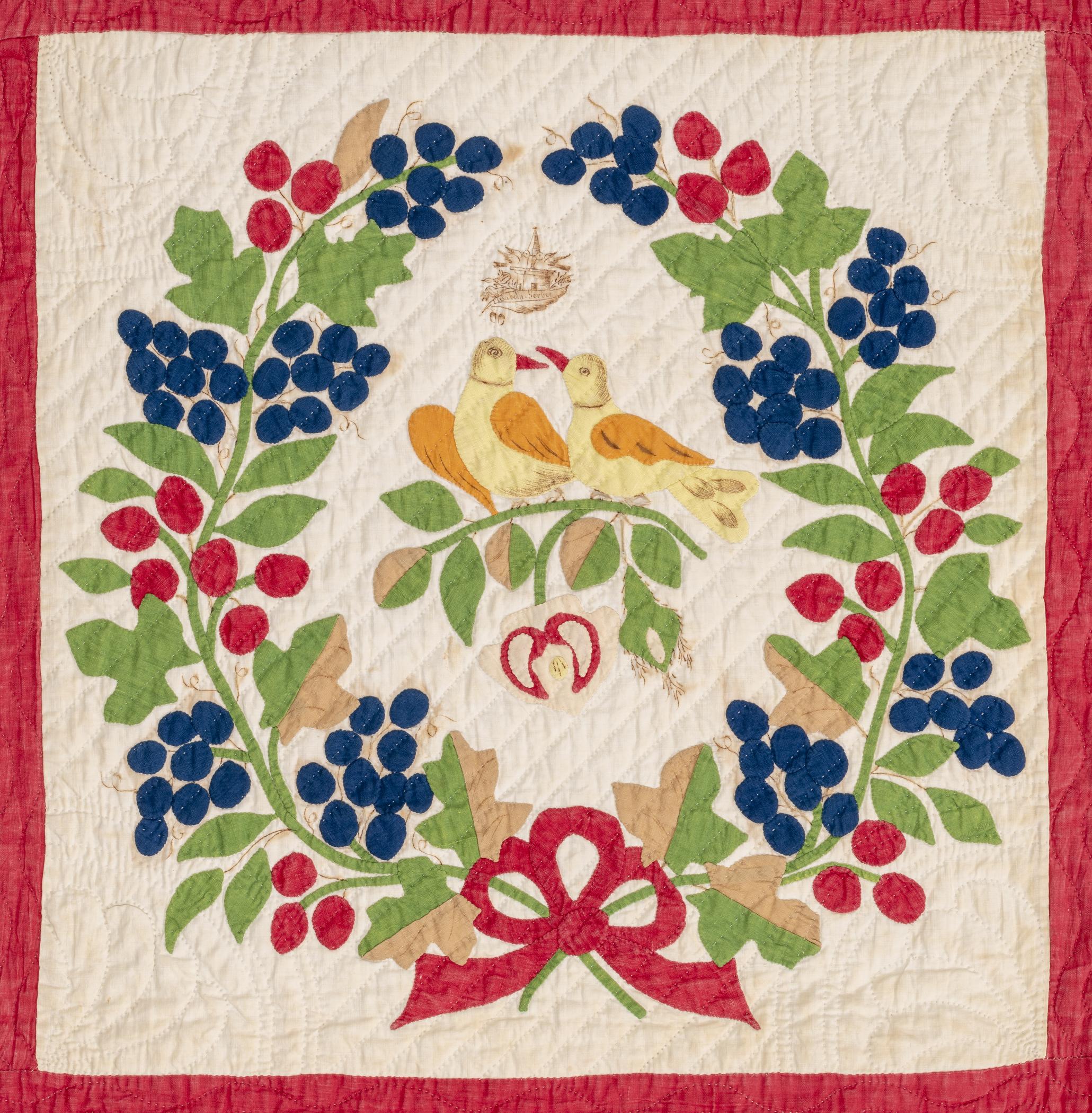 1969.0571 Quilt, detail 7