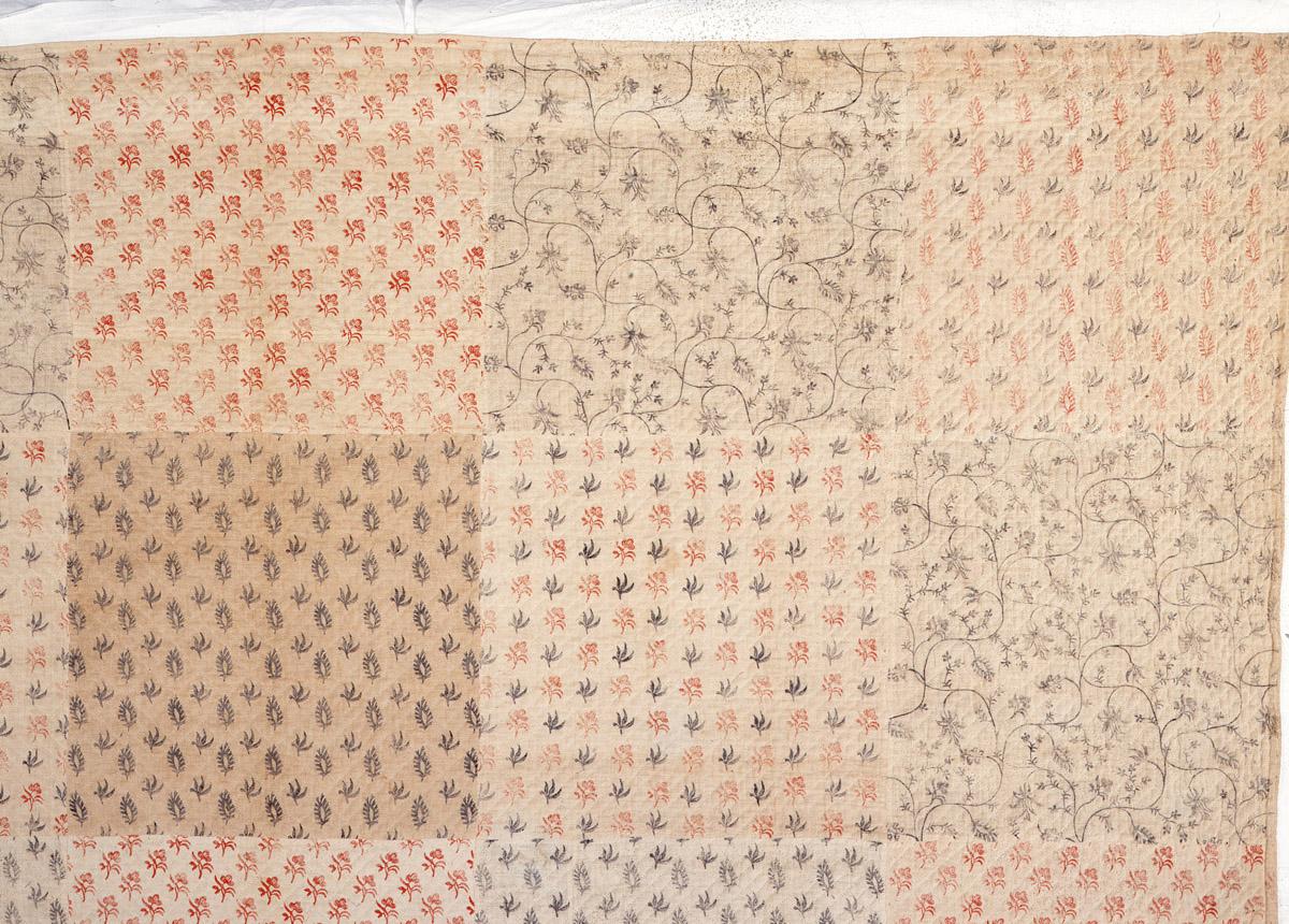 1969.0575 Quilt, detail 11