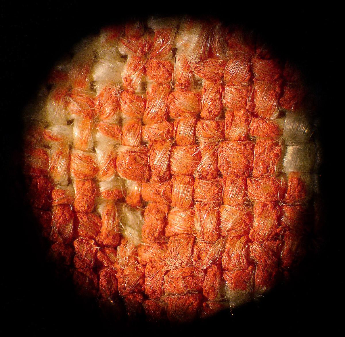 1969.0575 Quilt, detail, photomicrograph, Book image Fig. 6.05