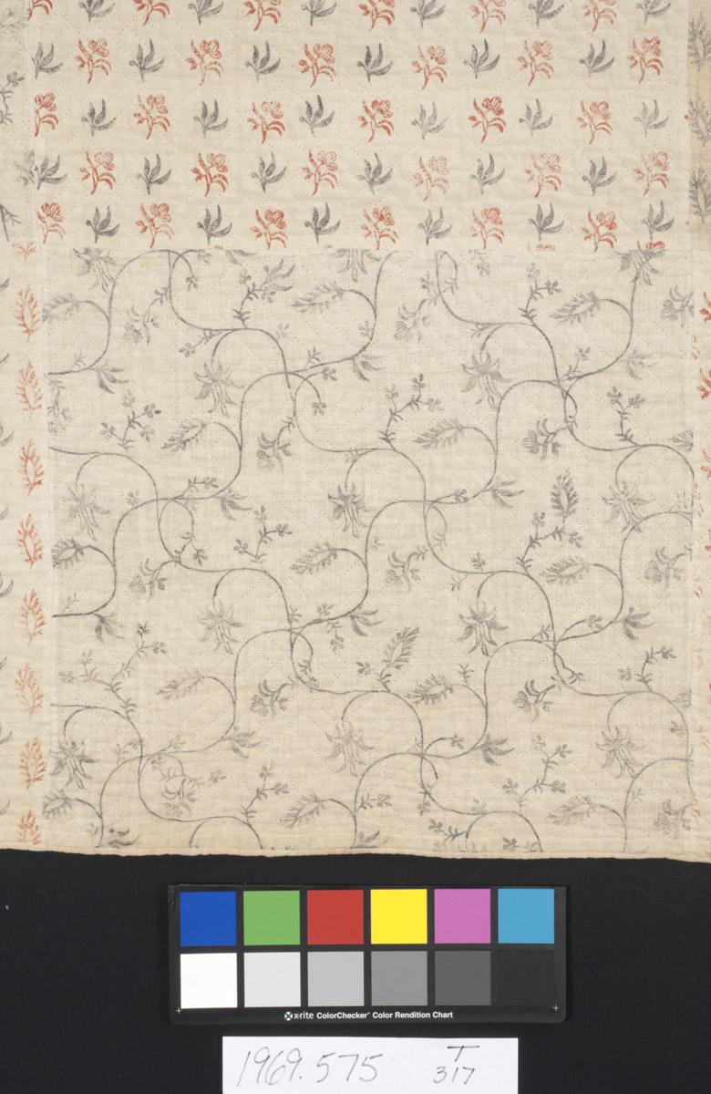 1969.0575 Quilt, detail 2