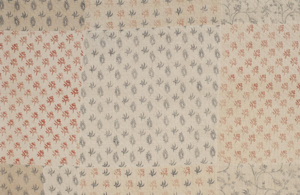1969.0575 Quilt, detail 6