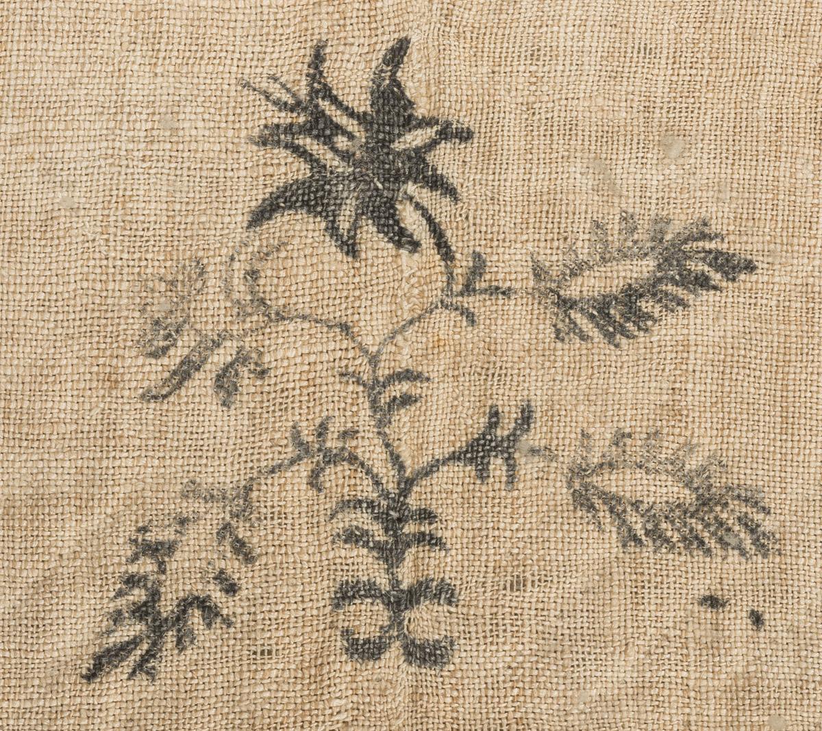 1969.0576 Quilt, reverse, detail 3