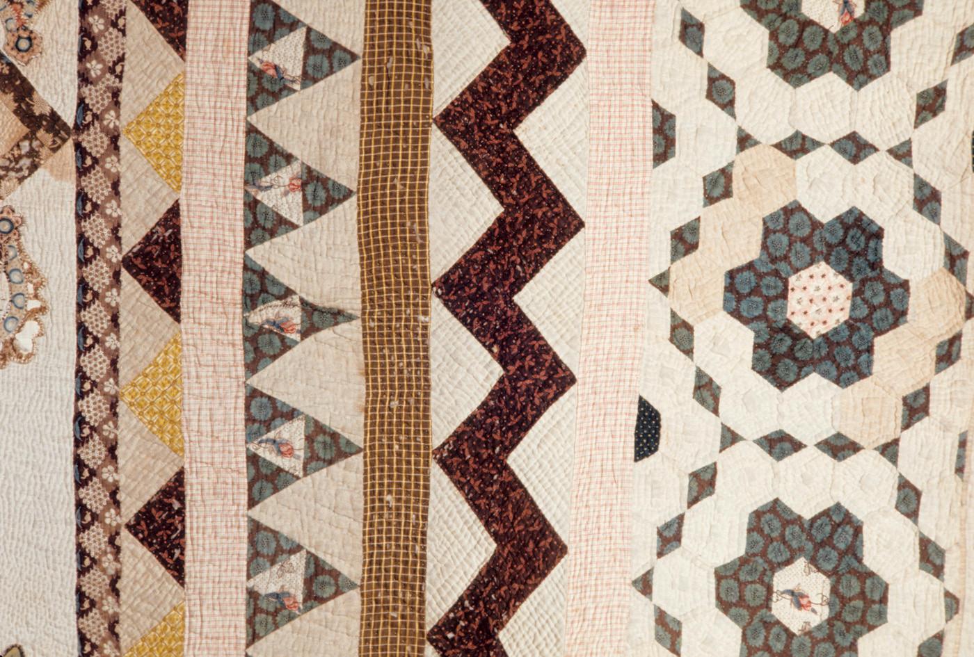 1969.0582 Quilt (detail)