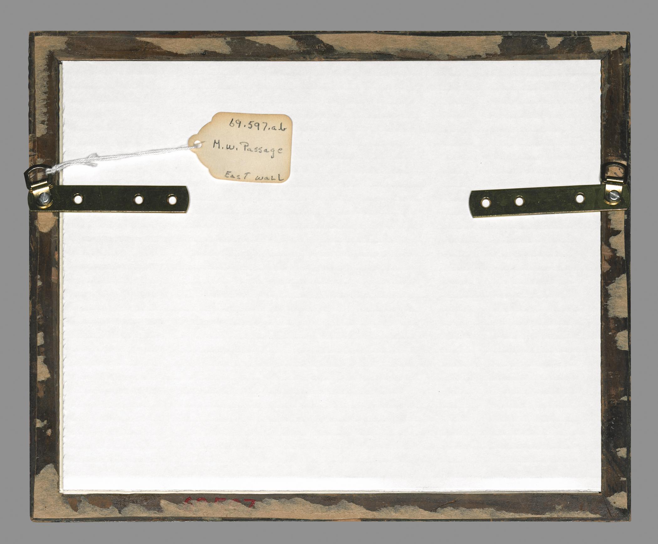 1969.0597 B Frame, reverse