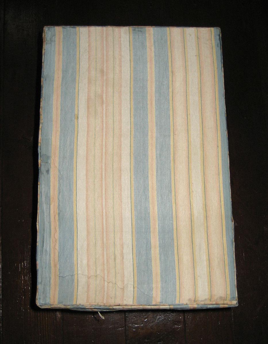 1969.0619 Miniature bedcover and bed hangings view 5