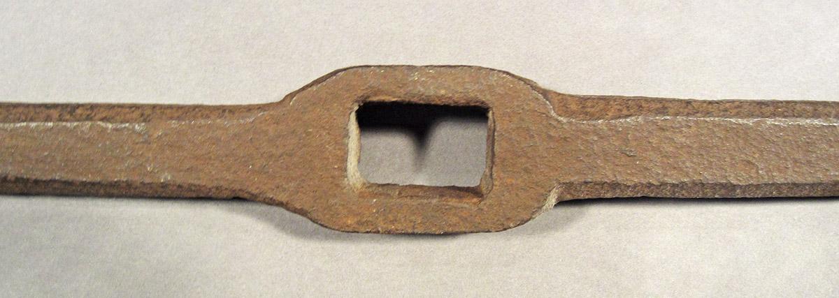 1957.0026.629, Wrench, center detail
