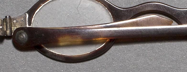 1969.0663 Spectacles, Verso Detail