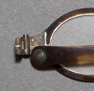 1969.0663 Spectacles, Verso Detail 2