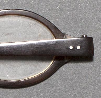 1969.0663 Spectacles, Verso Detail 3