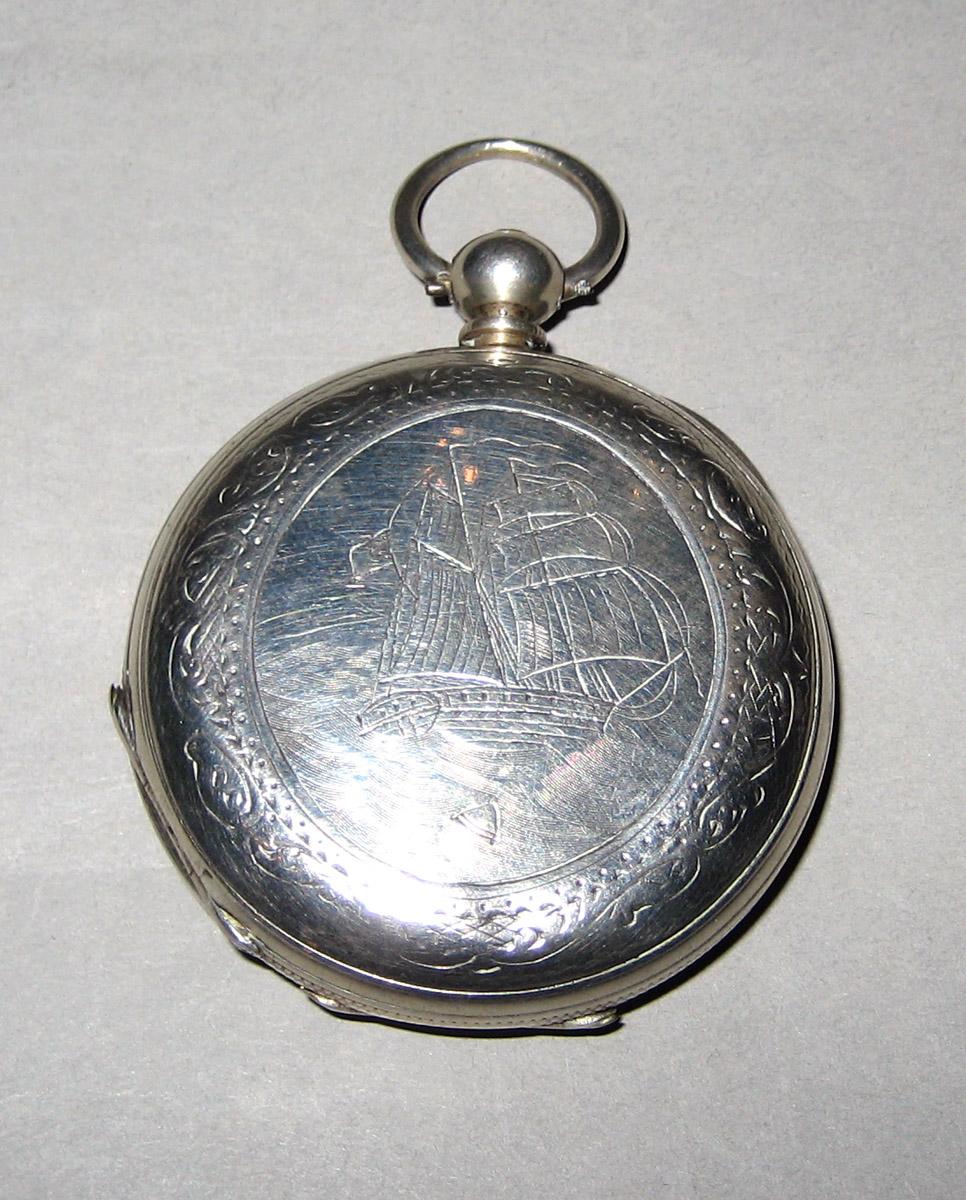 1969.0665 Silver Pocket Watch side 2