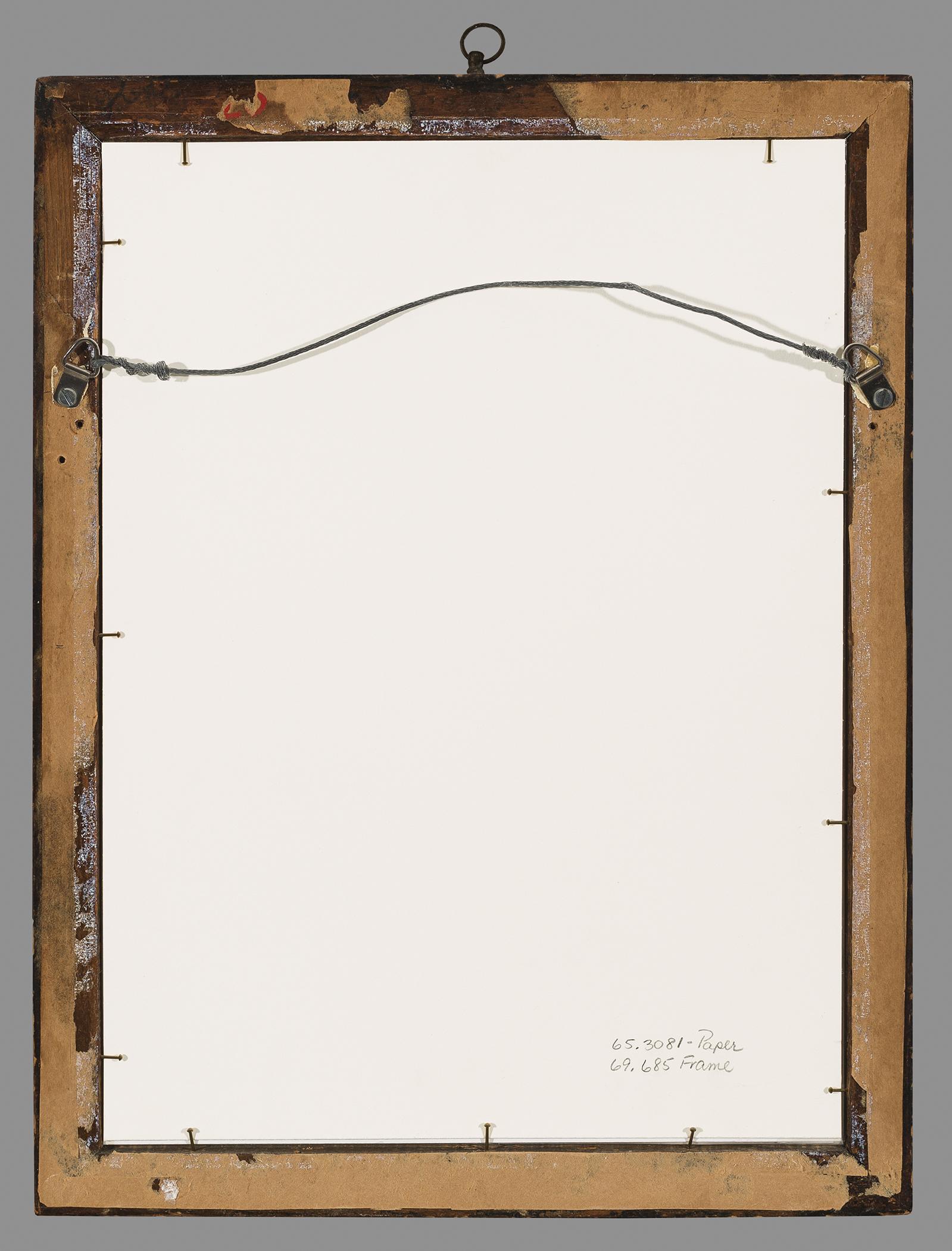1969.0685 Frame, view 1, reverse