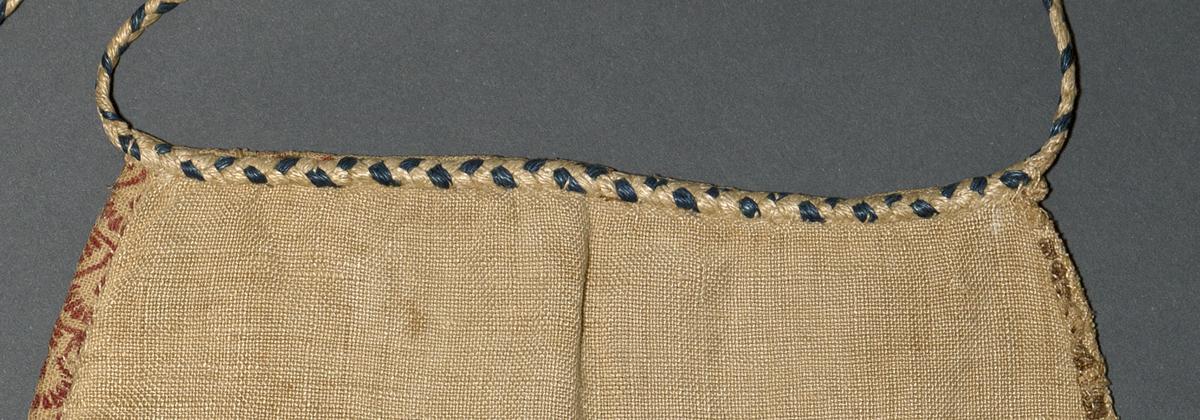 1969.0691 Pocket, Verso Detail