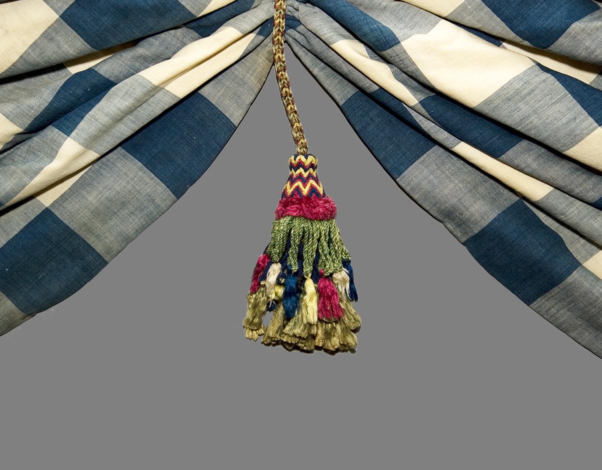 1969.0695.002 C Window Hanging, Valance Tassel