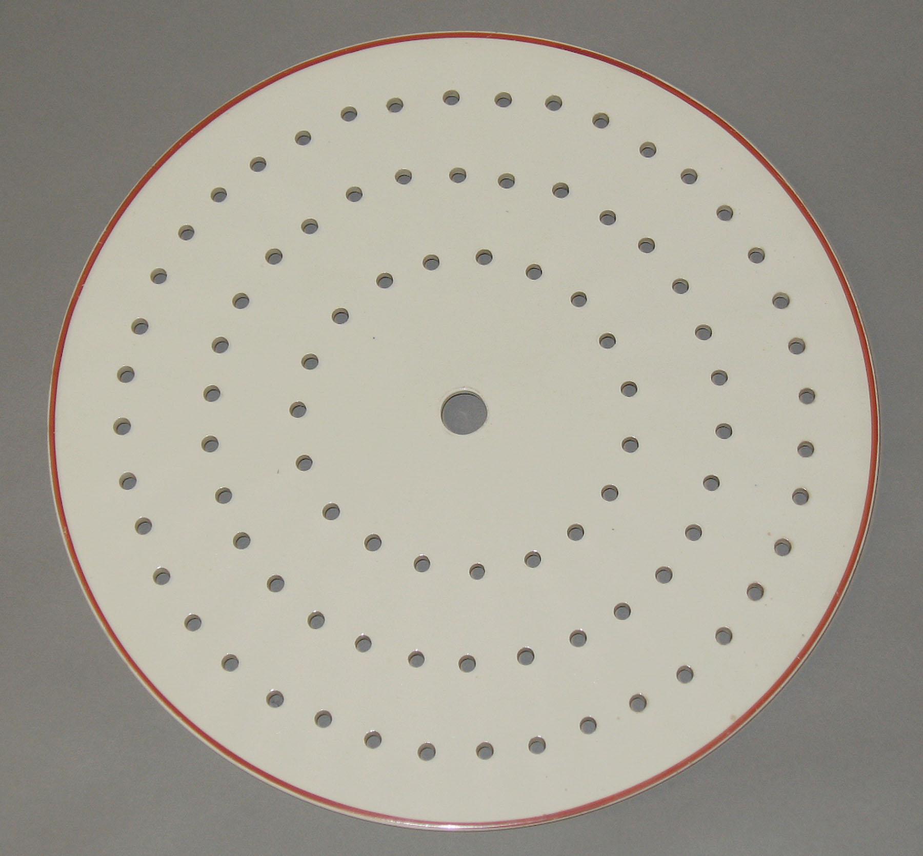 1969.0736.094 Creamware draining tray