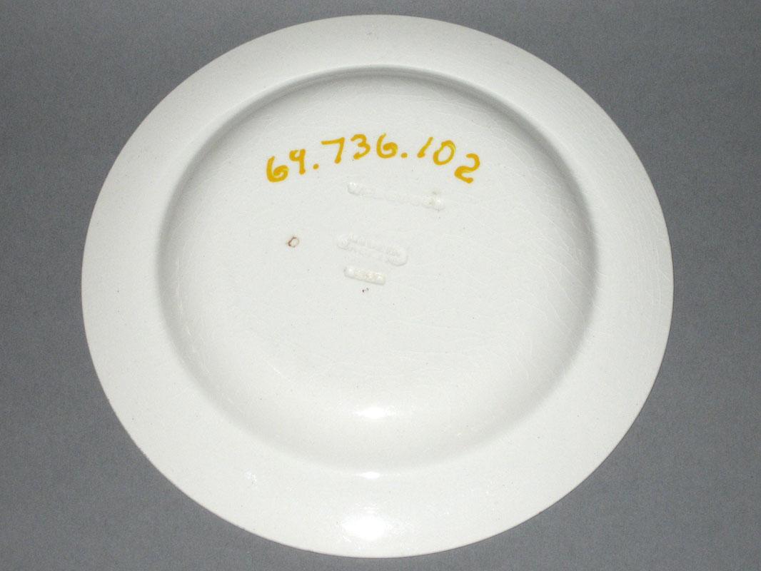 1969.0736.102 Plate underside