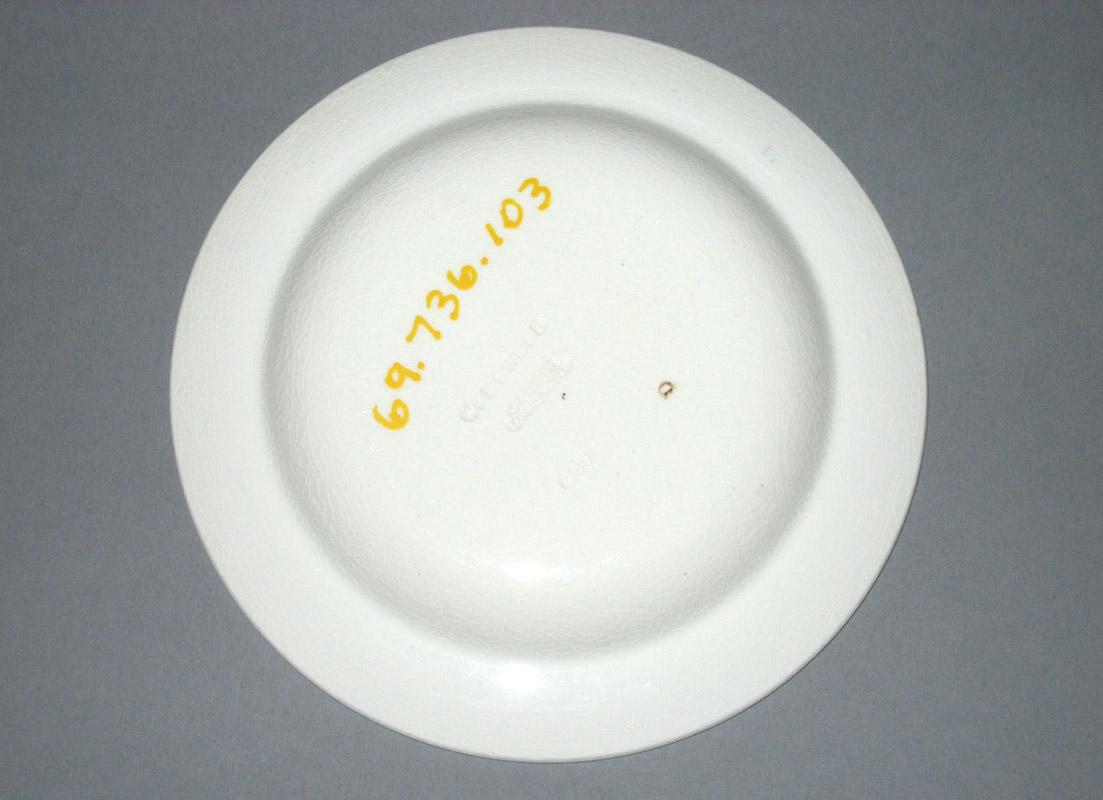 1969.0736.103 Plate underside