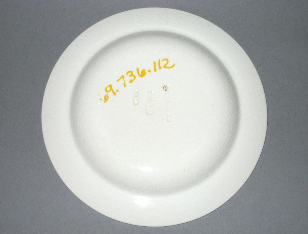 1969.0736.112 Plate underside