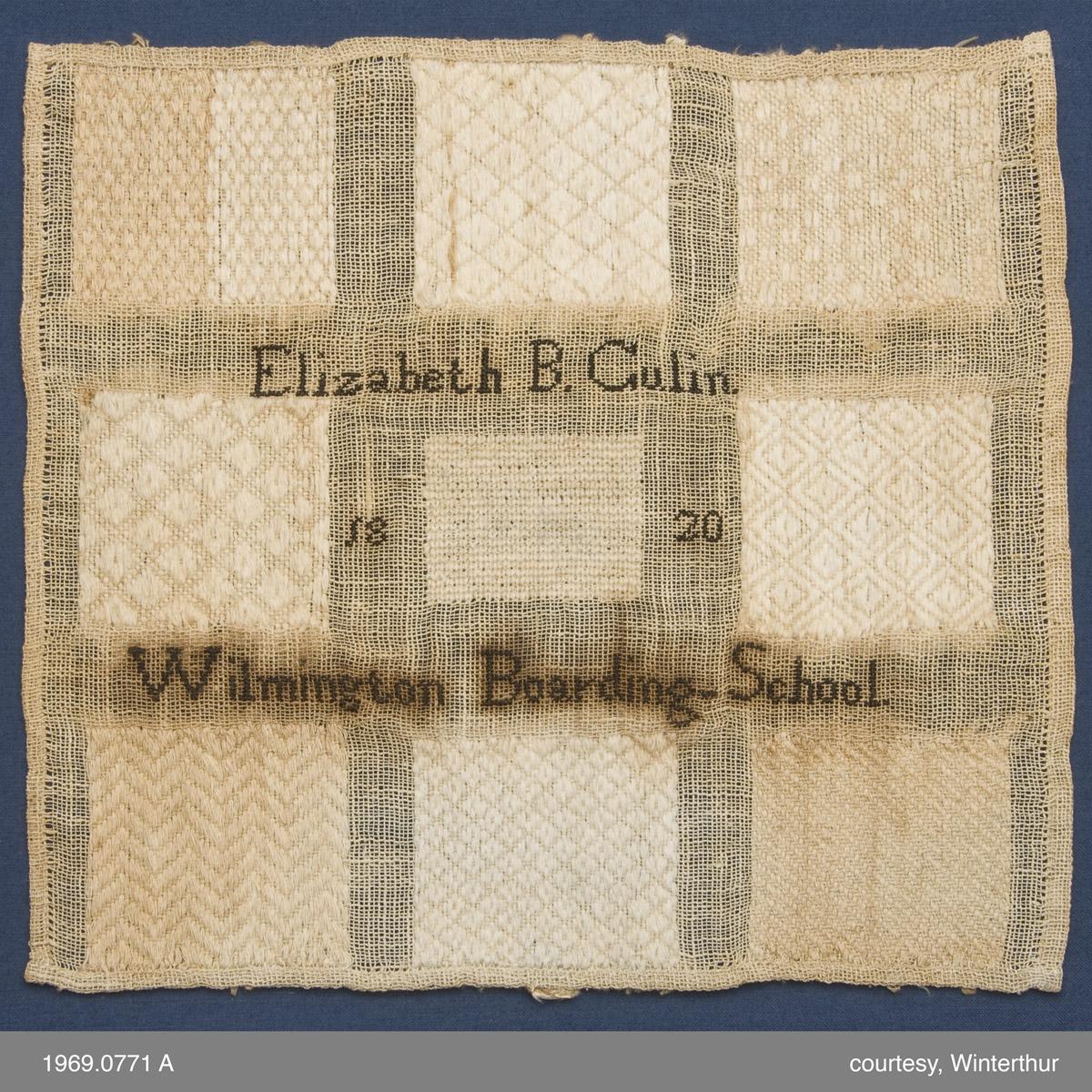1969.0771 Sampler, View 2