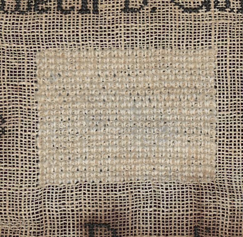 1969.0771 A Sampler, Detail 6