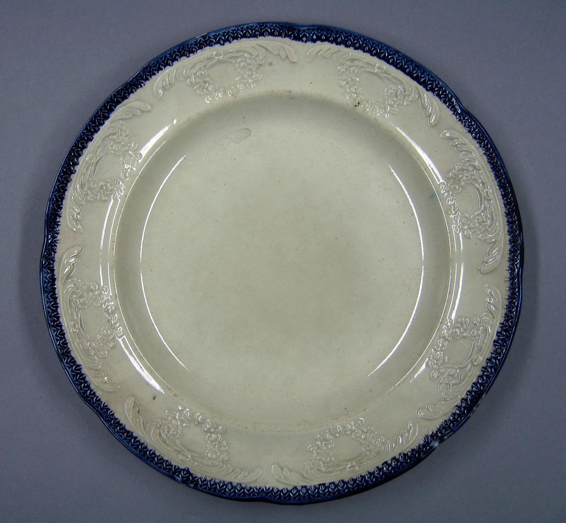 1969.0789.006 Clews Pearlware Plate