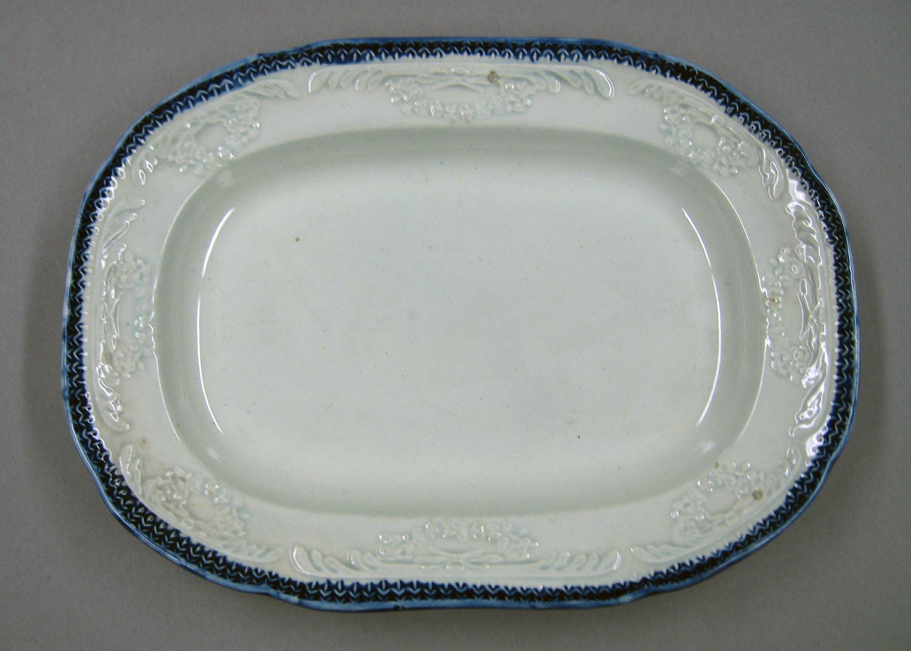 1969.0789.008 Clews pearlware dish
