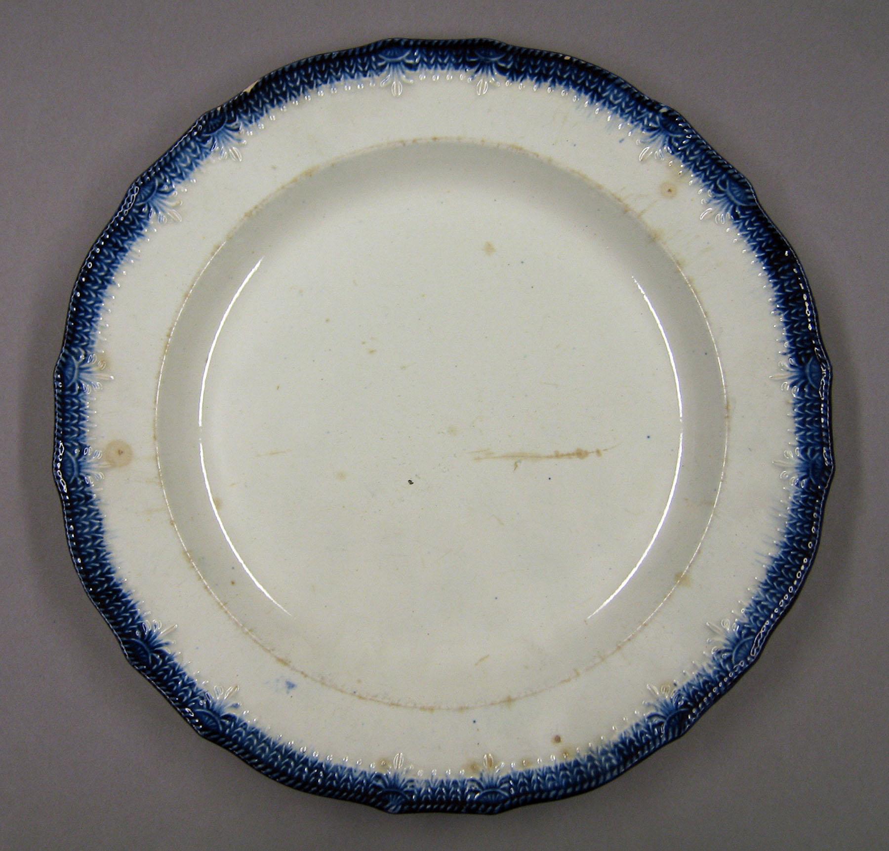 1969.0795 Stevenson pearlware plate