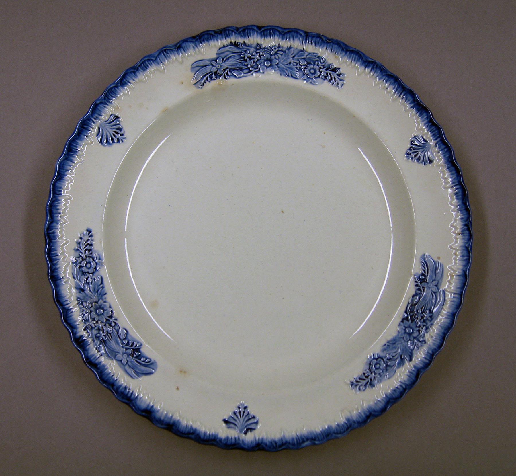 1969.0796 Stevenson Pearlware Plate