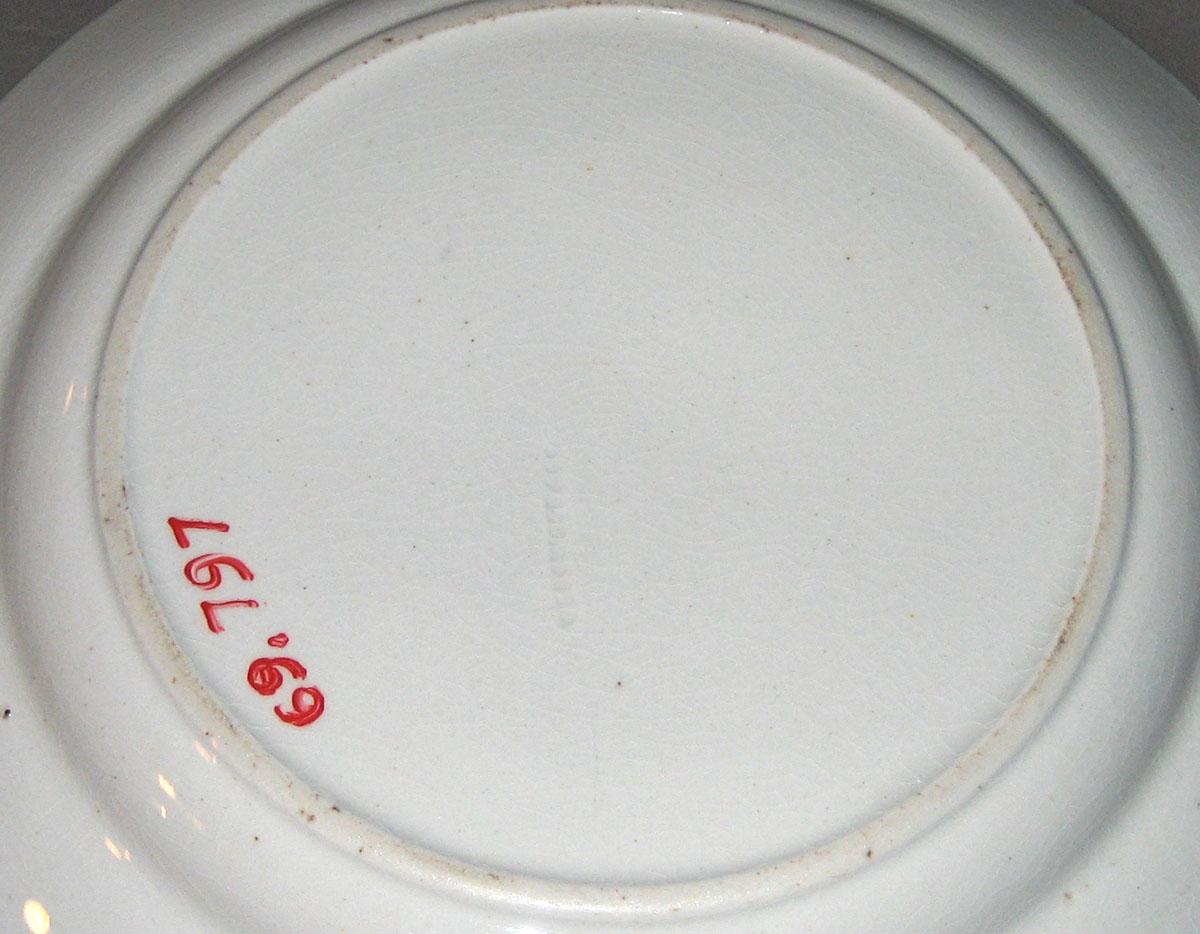 1969.0797 Plate (Wedgwood mark)