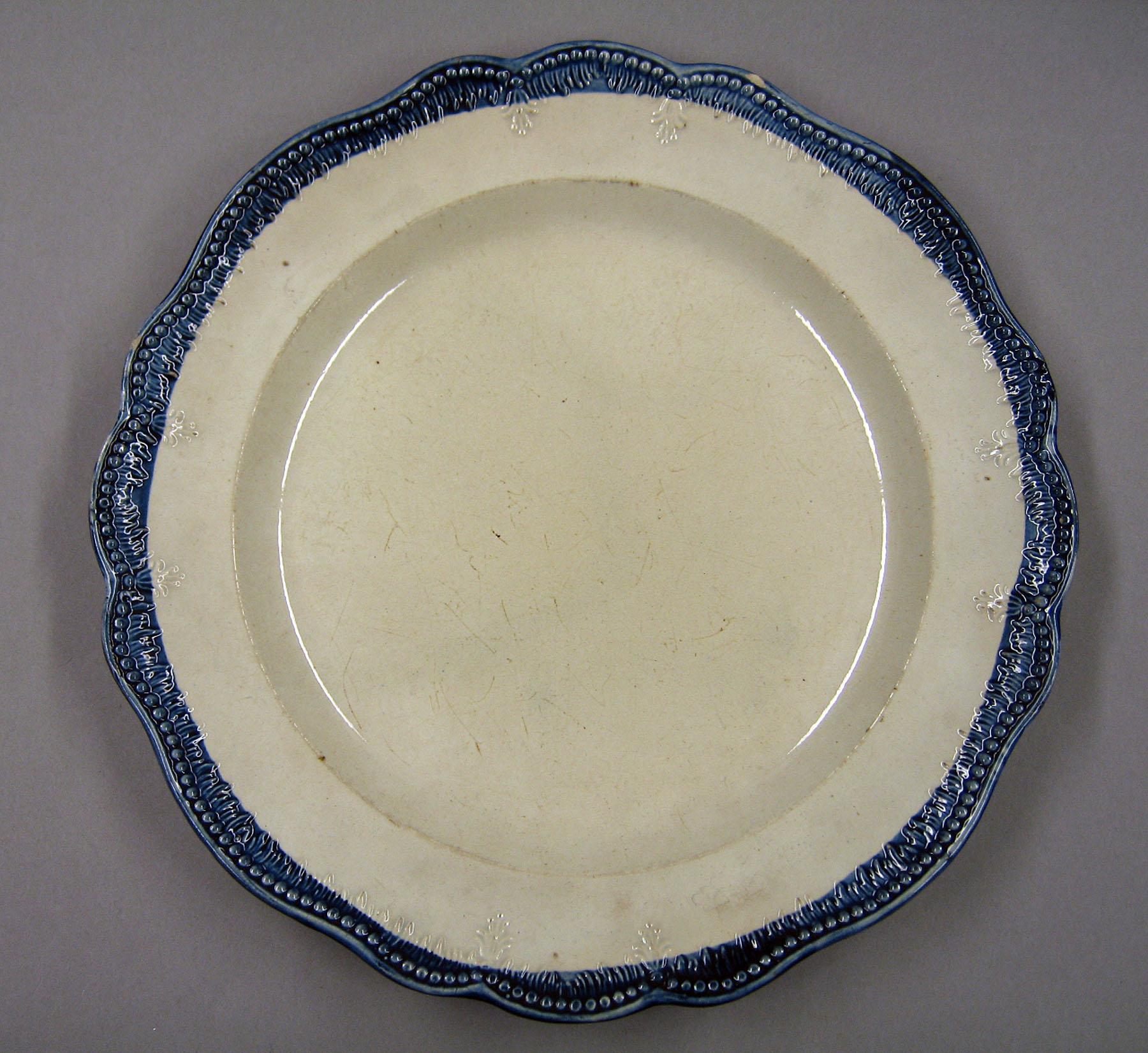 1969.0798 Phillips Pearlware Plate